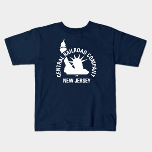 Central Railroad of New Jersey Kids T-Shirt